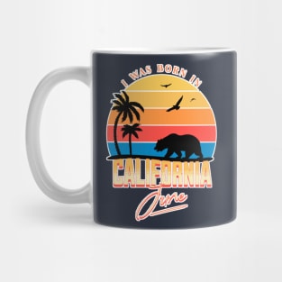 Was born in California June Mug